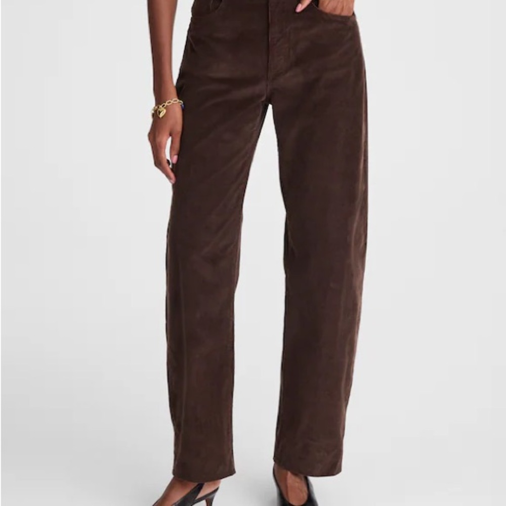 madewell the balloon pant in corduroy